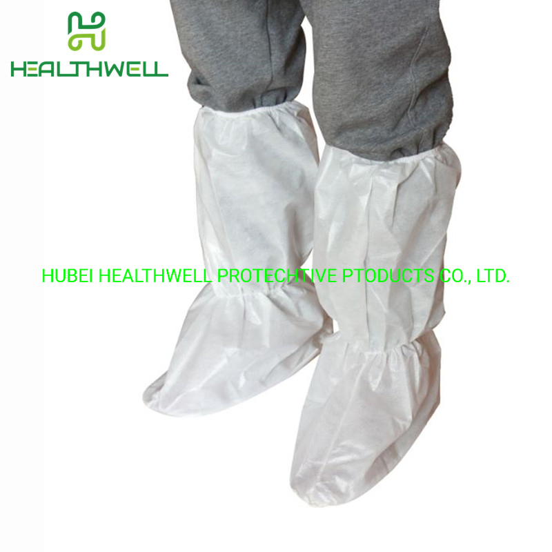 Disposable Non Woven Boot Cover with Elastic