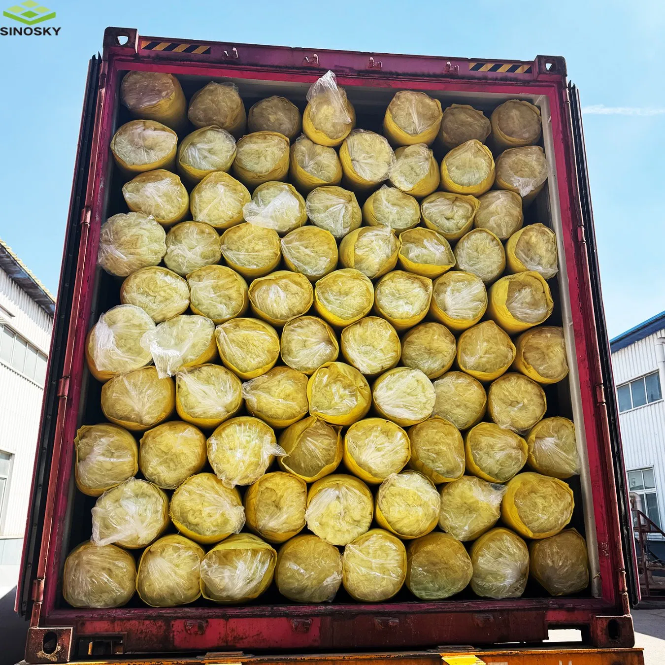 Eco-Friendly Glass Wool Sound Absorption Board Wall Roof Thermal Insulation Materials