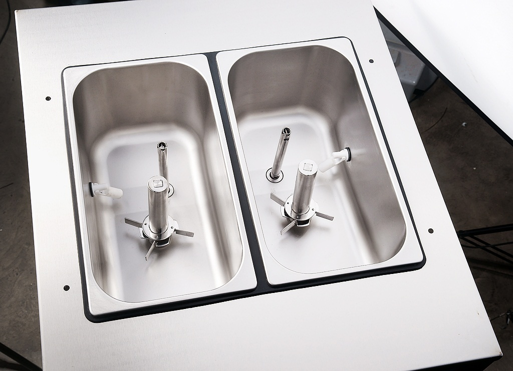 Three Flavors Tabletop Frozen Yogurt Machine T6240 for Home and Business