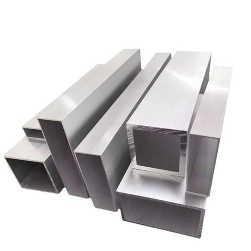 Wood Grain or Powder Coating Aluminum Extrusion Square Tubes for Decorative Projects\Wall\Ceiling\Railing\Mounting Bracket