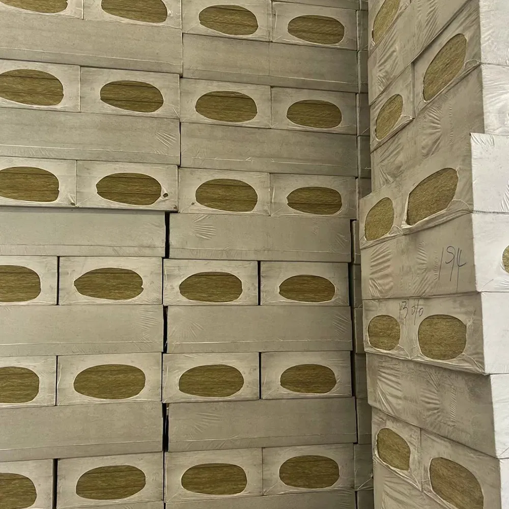 High Density Rock Wool Clean Plate Stone Wool Mineral Wool Rock Wool Board/Slab/Sheet with Aluminum Foil for Wall and Roof