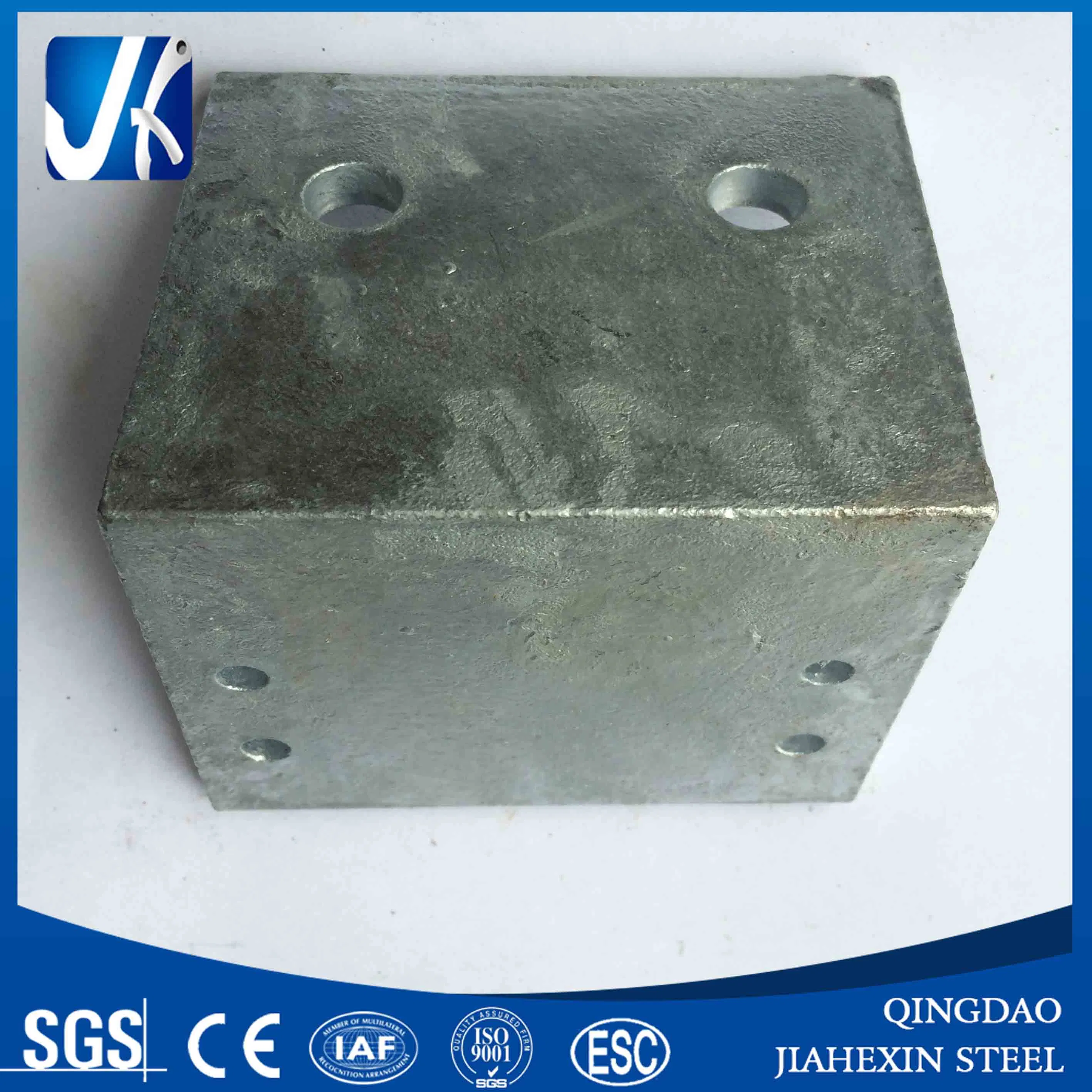 Steel Angle Bracket with Drill Holes