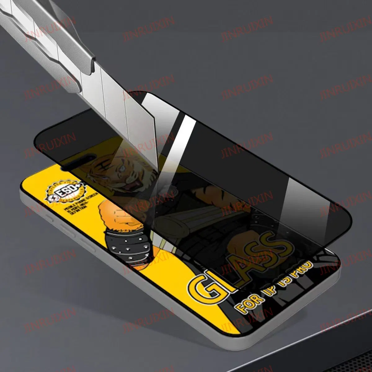 Cross Border Custom Fall Resistant for iPhone15 Series /14 Series /13 Series Dust Proof HD Mobile Phone Film Apple Toughened Film