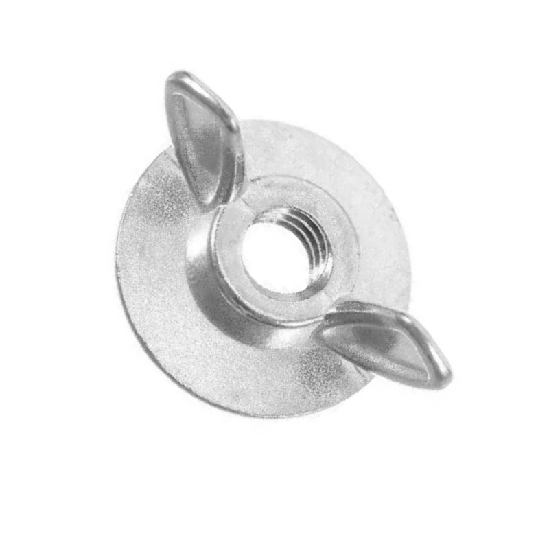 Customized Non-Standard Fasteners High Quality A2 A4 SS304 SS316 Stainless Steel Zinc Thumb Screw Butterfly Nutlarge Flange Wing Nut