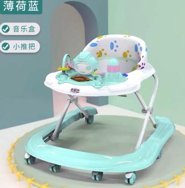 Hot Selling Plastic Baby Doll Walker/Baby Walker with Brake