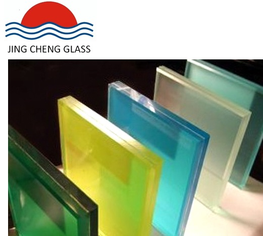 11.14mm Clear and Color Tempered Laminated Glass with Tinted PVB/Sandwich Glass