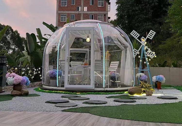 Bubble Room PC Sheet Star Room Transparent Night Polycarbonate Solid Sheet Igloo Tent Star House Ys5