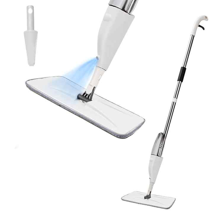 OEM/ODM Comfortable Handle Floor Cleaning 360 Degree Lazy Spray Mop