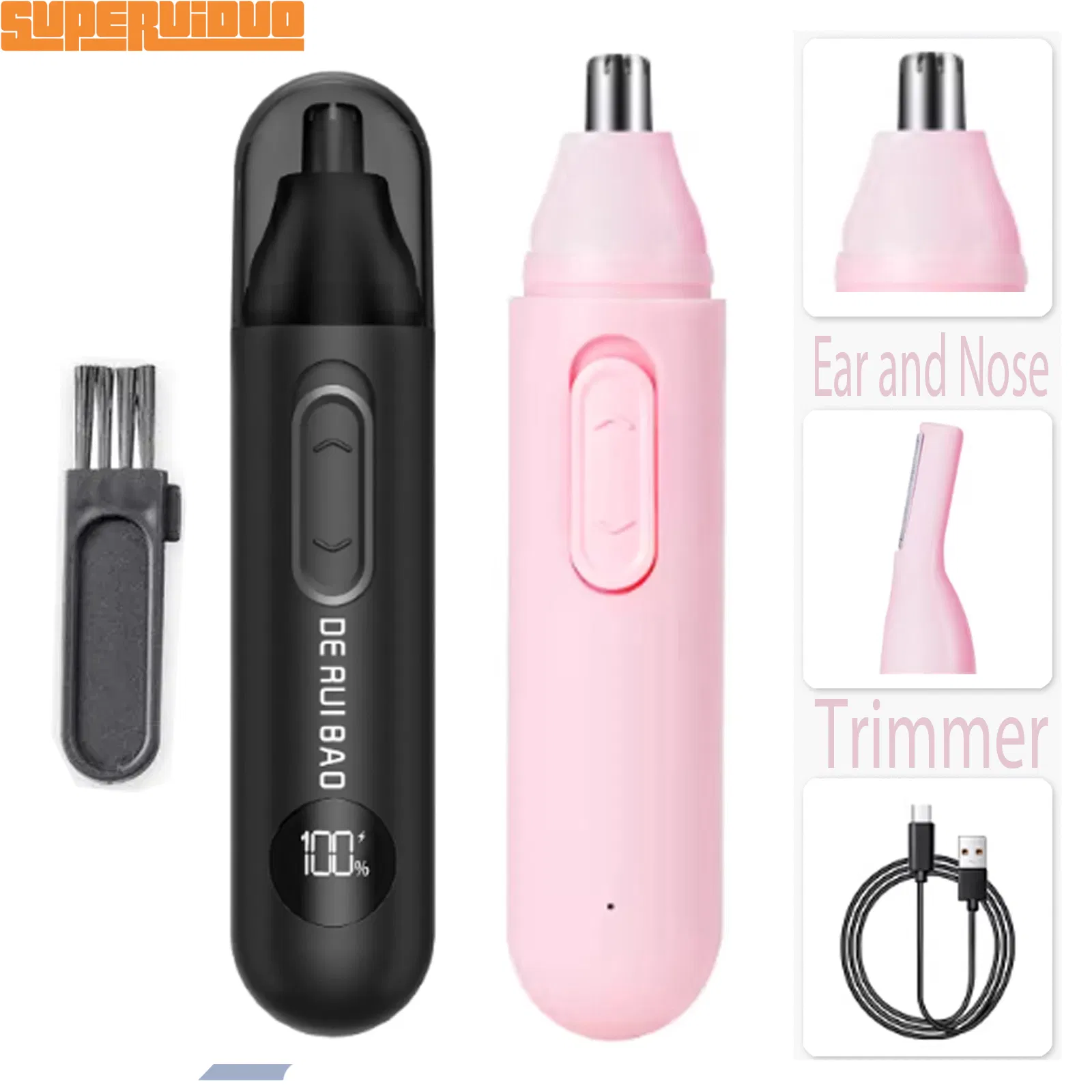 Gentle Precision Grooming Tool Ear and Nose Trimmer