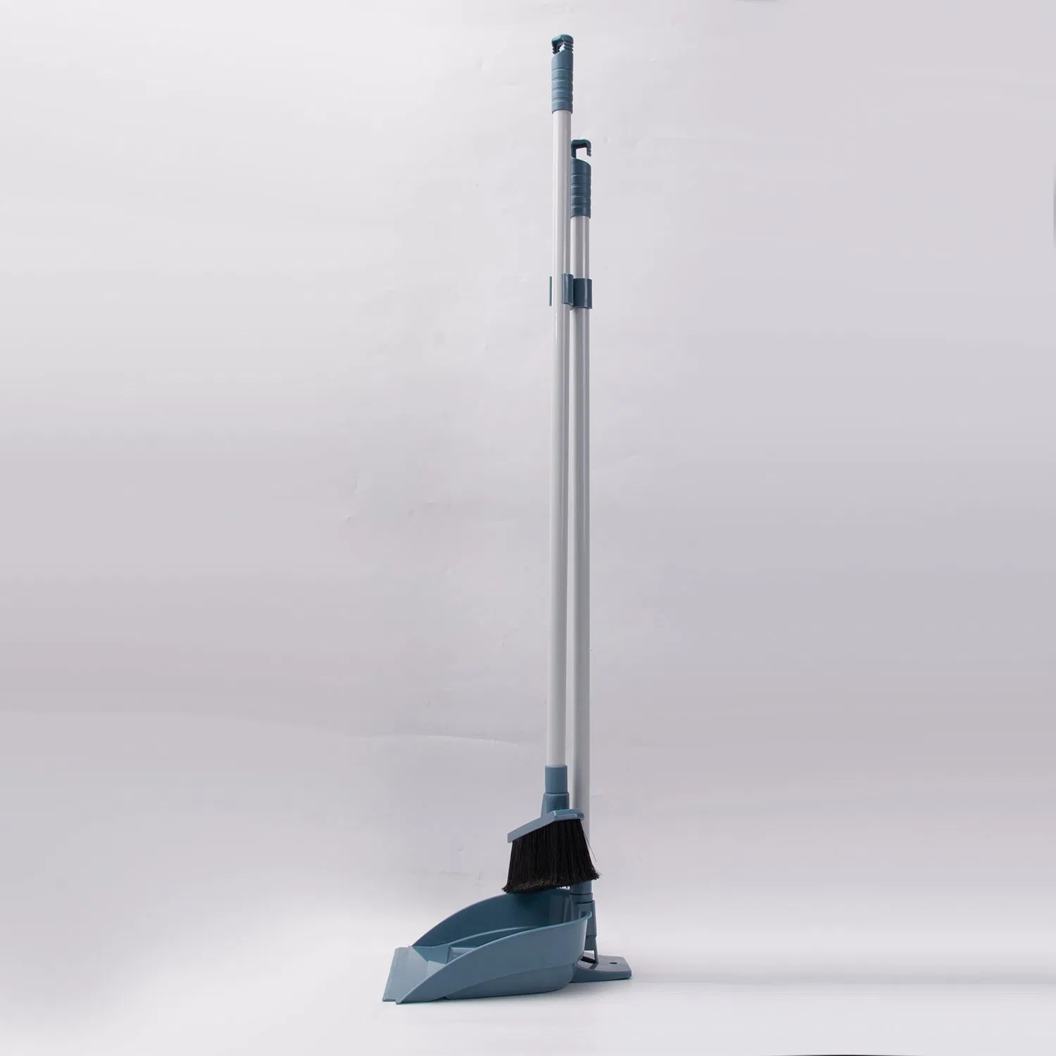 Broom Dustpan Combo Telescopic Long Handle Folding Windproof Broom and Dustpan Set Dust Broom