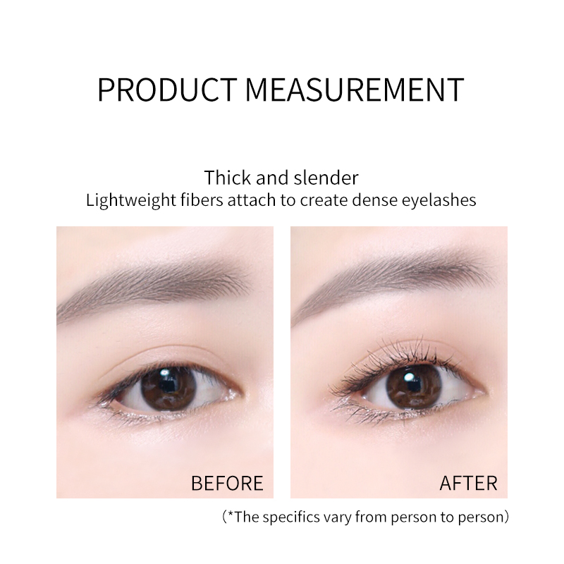 Makeup Eyelash Quick Drying Long Lasting Curl Lengthening Waterproof 4D Fibre Mascara
