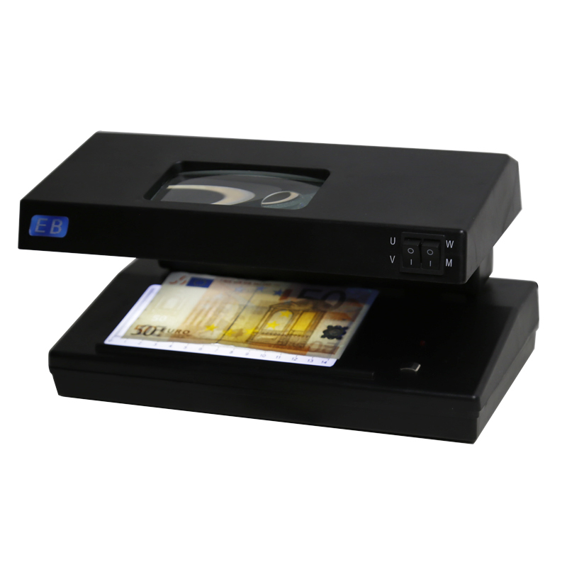 DC-106 LED Paper Money Detector Machine Multi-Document and Banknote Currency Checker with LED Light Feature