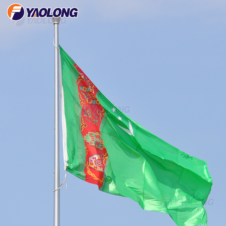 6-50m Aluminum Alloy Manual Internal Halyard Flag Pole Stainless Steel Reliable Flagpole