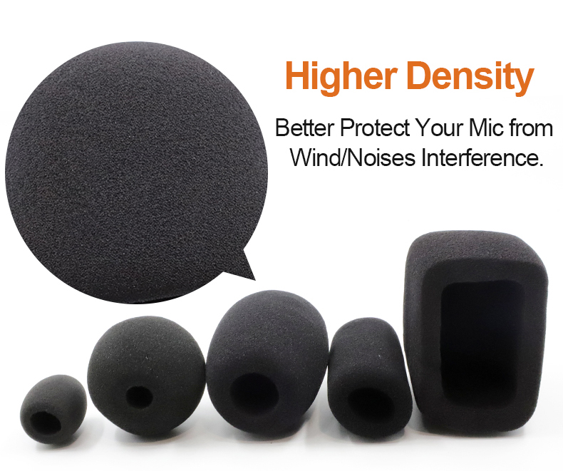 Replacement Foam Microphone Cover for Aviation Headset