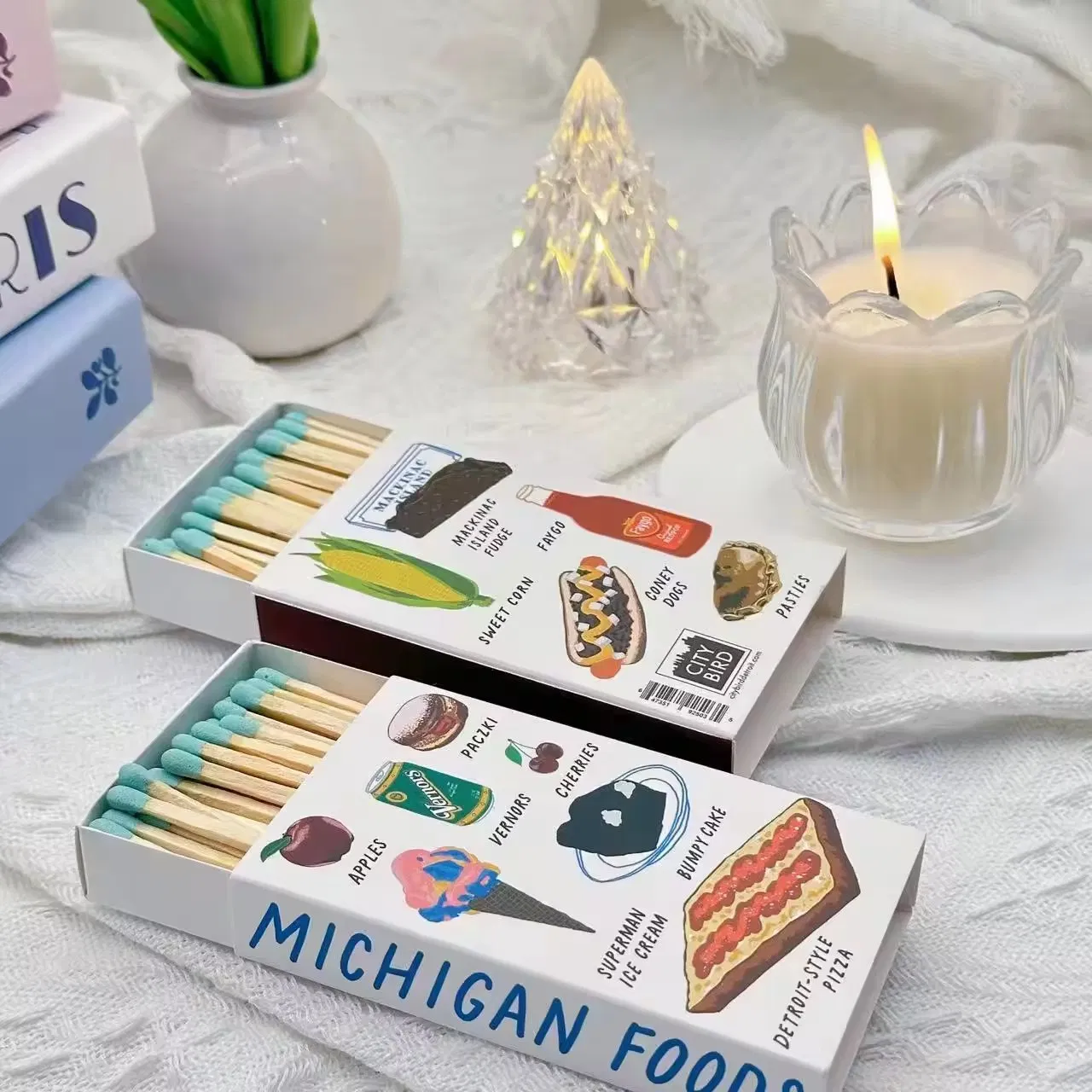 Personalized Logo Decoration Home Match New Customized Stick Safety Customized Matches