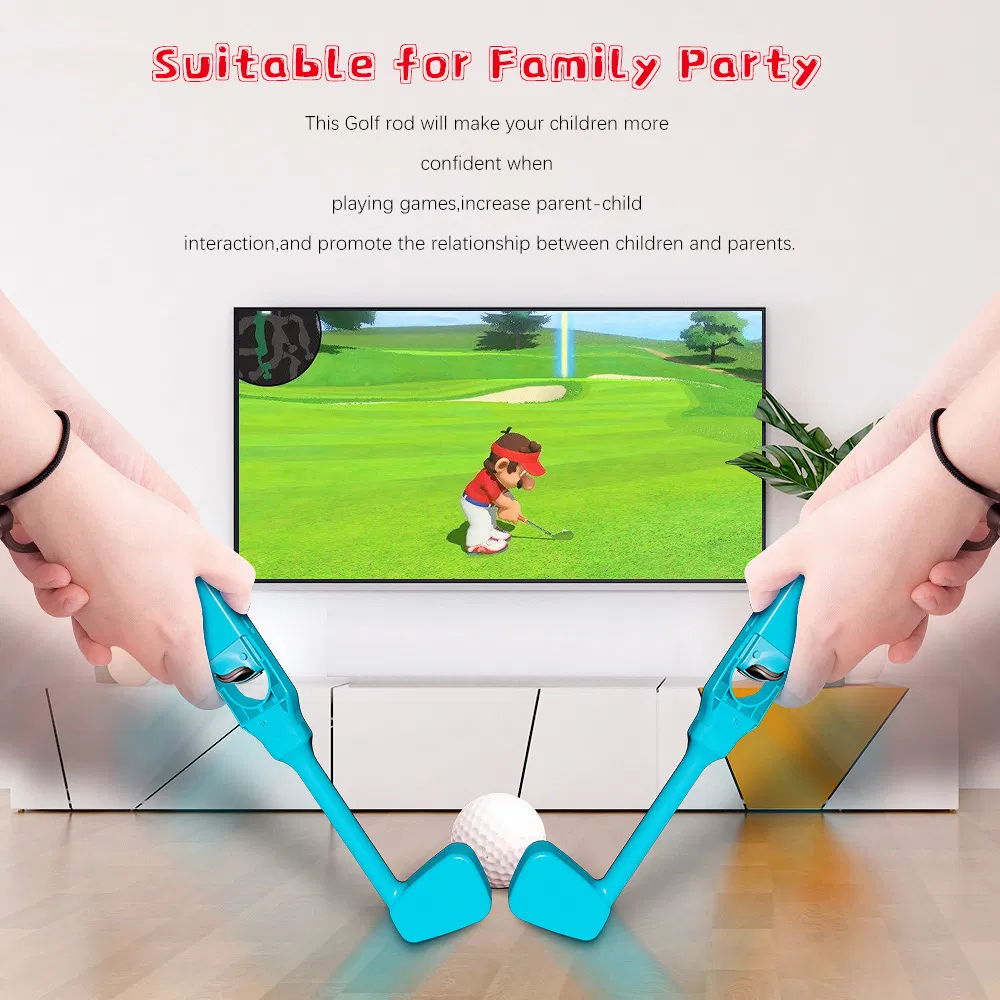 Hot Sale Gaming Accessories Golf Club Motion-Sensing Game Grip Gamepad for Switch OLED Joycon