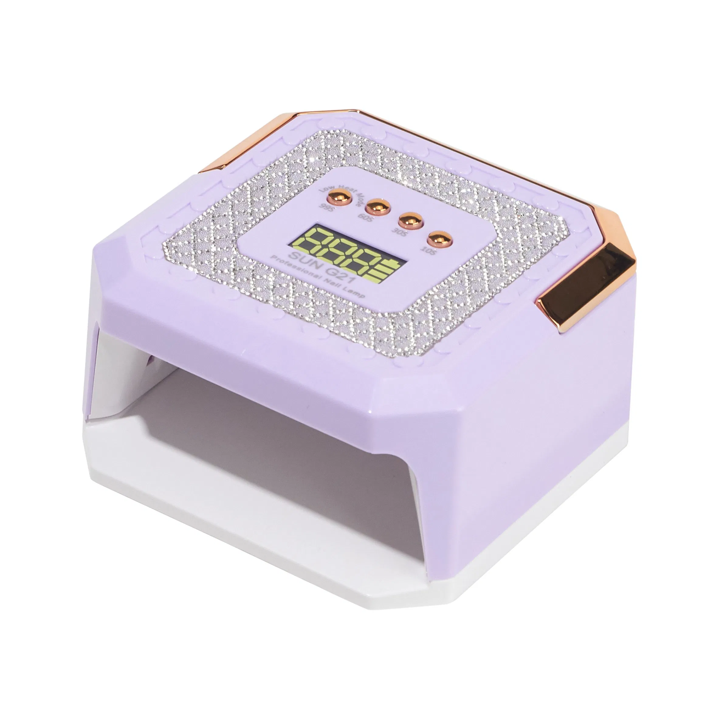 2026 New USB Rechargeable Non-Harmful UV Nail Lamp with Safety Battery