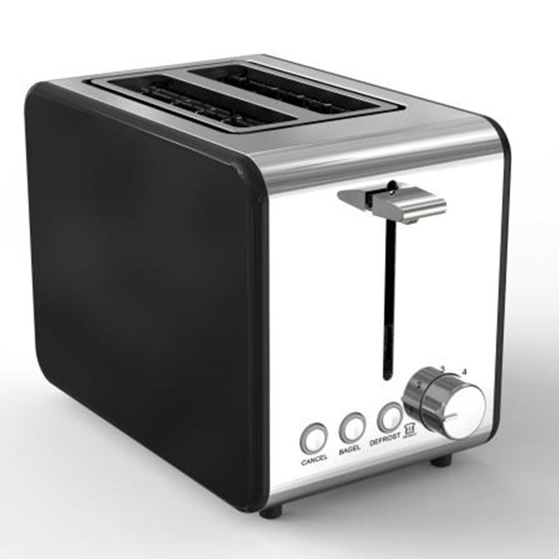 Small Stainless Steel Household Breakfast Toaster in Line with European and American Standards