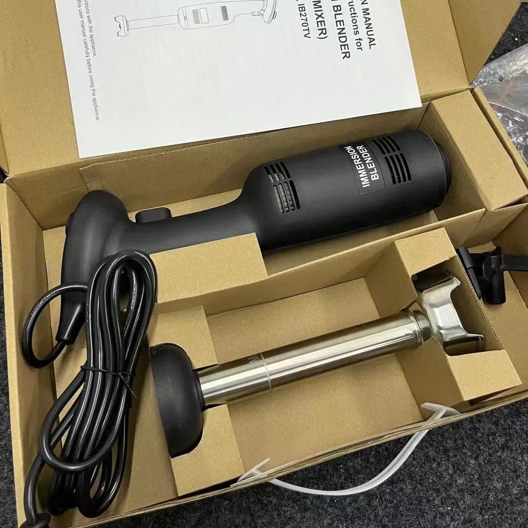 Electric Commercial Hand Stick Blender Immersion Blender Food Preparation Machine