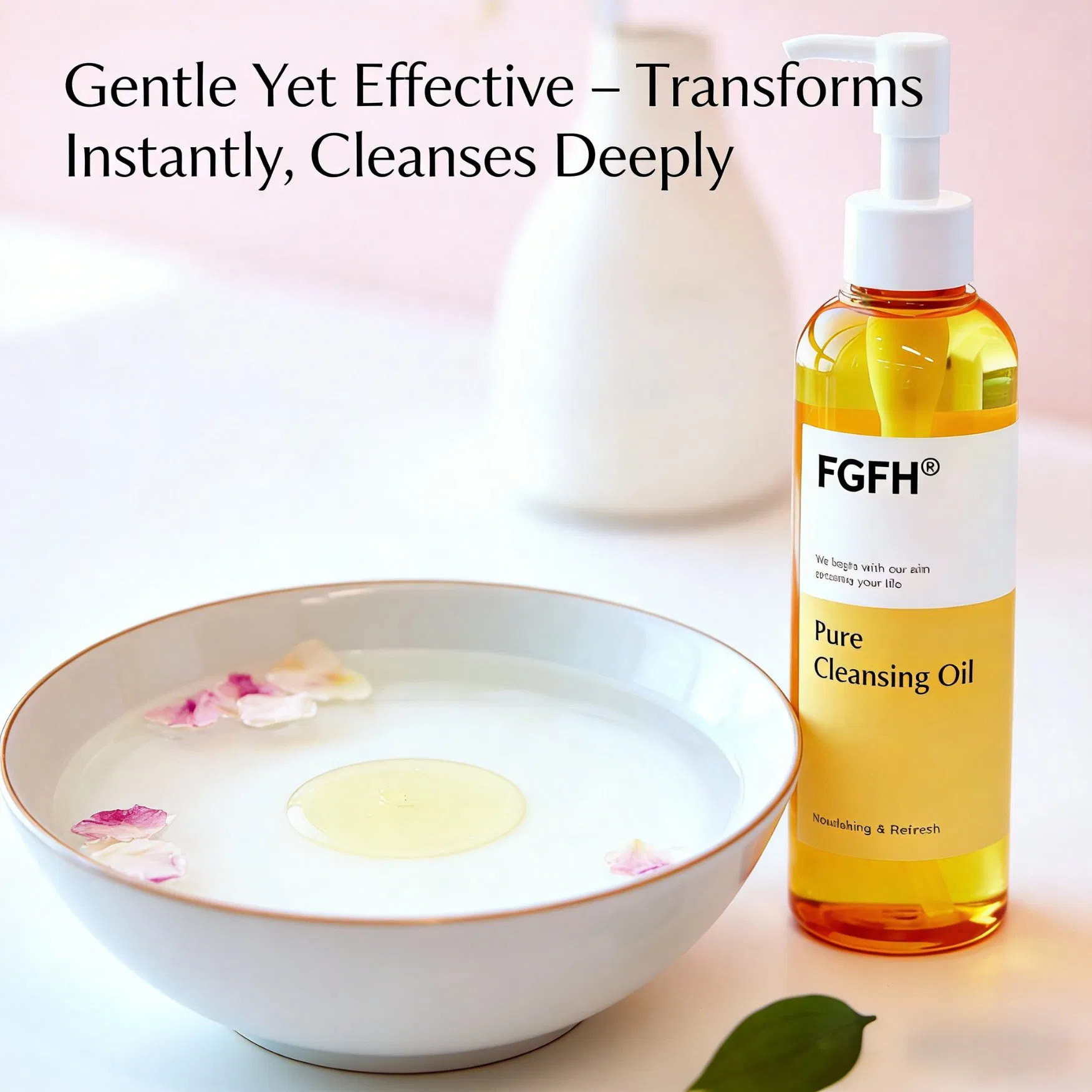 Best Selling Soothing Texture Face Makeup Remover Oil Custom Hydrating Facial Makeup Cleansing Oil
