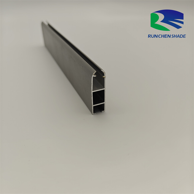 Powder Coating Overhead Rail Aluminum Curtain Track for Roller Blind Cassette