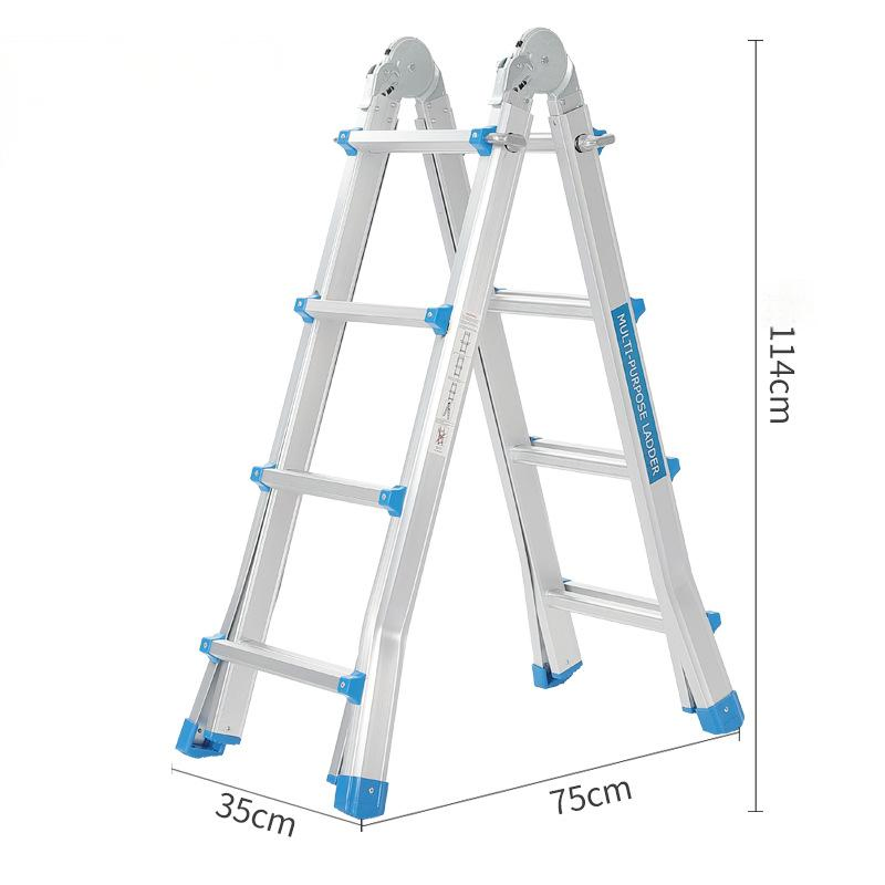 Custom Made Aluminum Multi Purpose Articulated Ladder Tactile Ladder with En131 Certificate