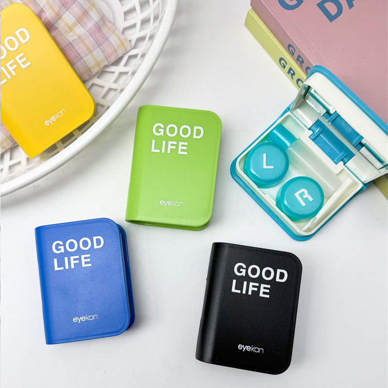 Book Shape Design Contact Lens Case