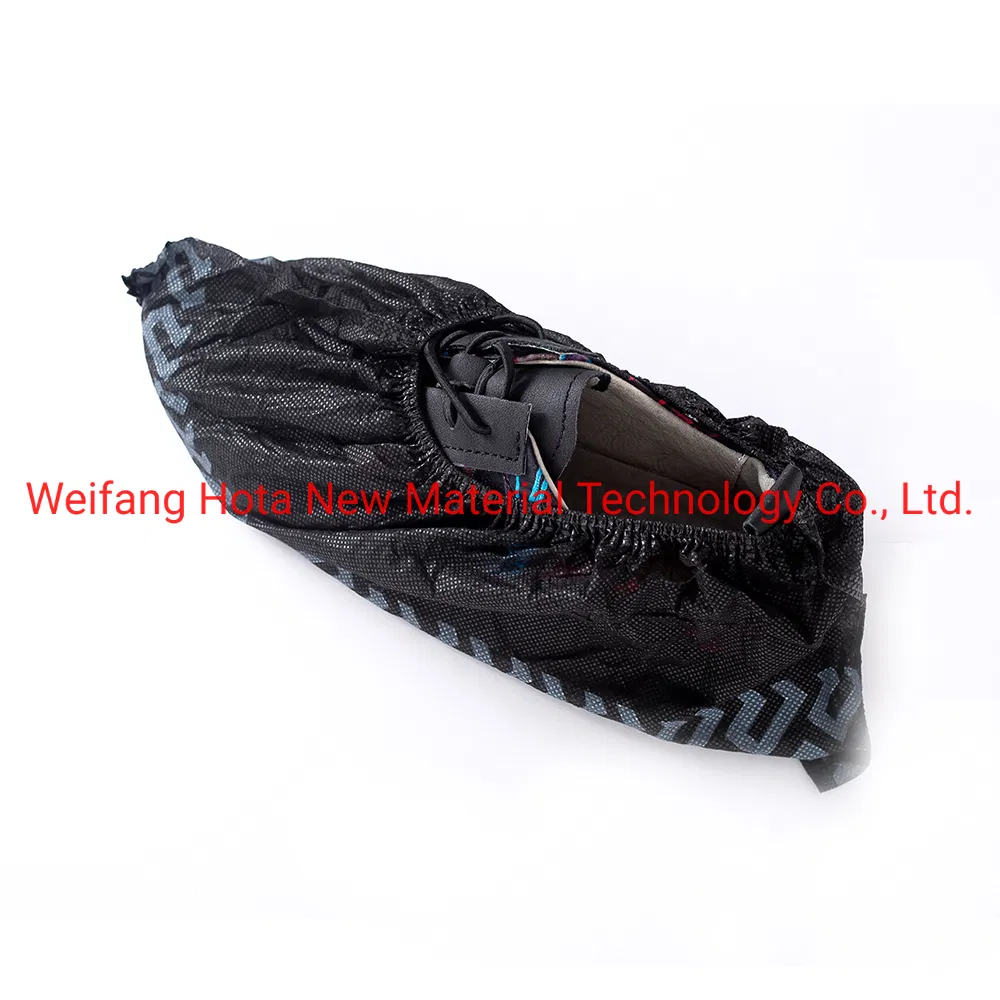 Disposable Waterproof Shoe Covers Anti-Slip CPE Overshoes
