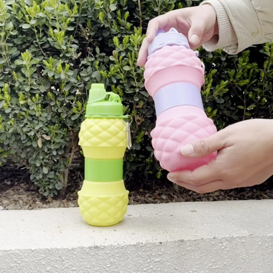 Factory Direct Outdoor Portable Food Grade Folding Kettle Silicone Cup & Mug