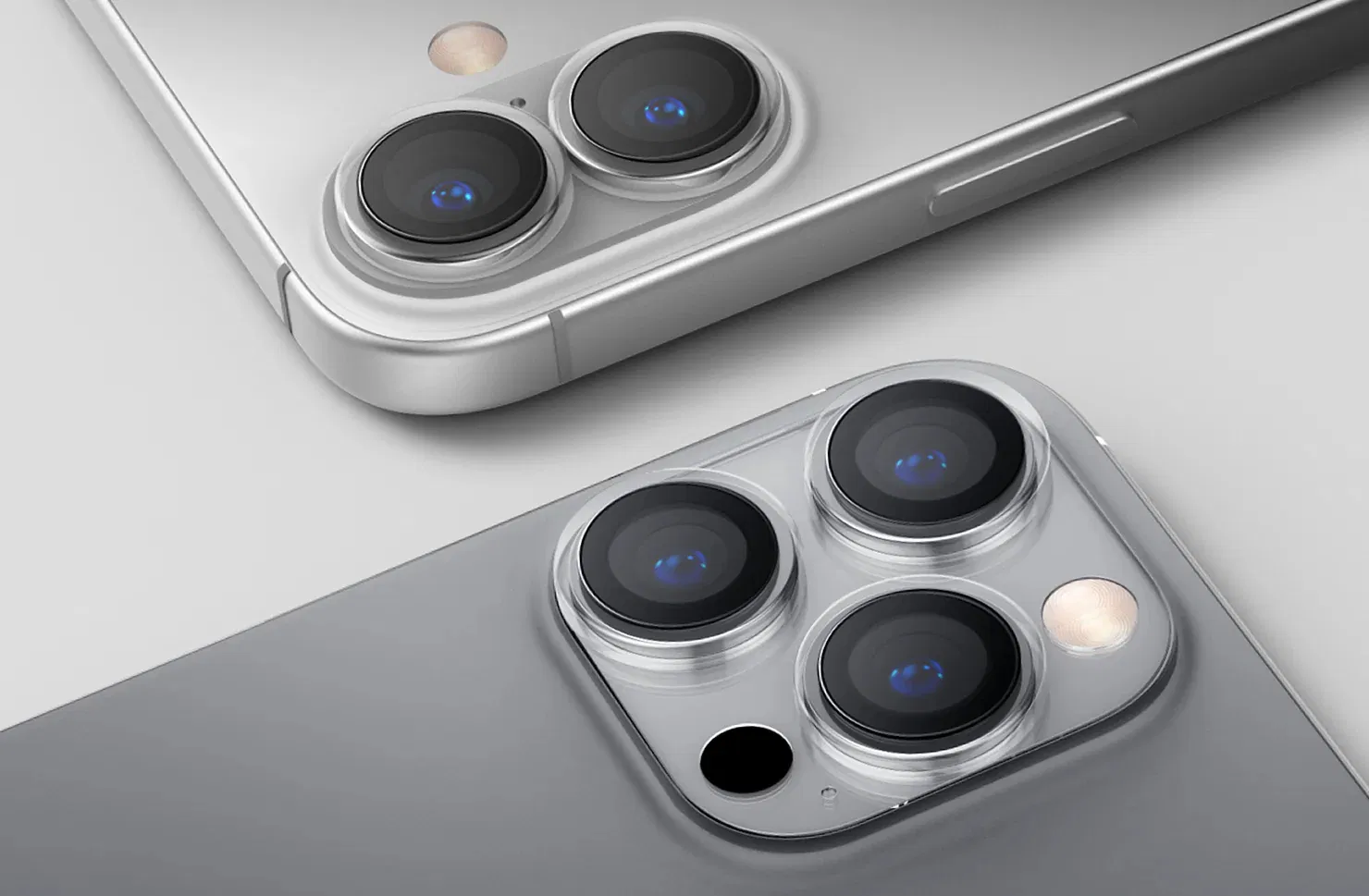 Защитное стекло на камеру iPhone 12-17 Pro Max, HD, 9H