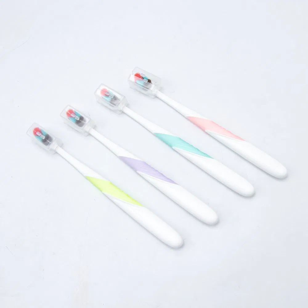 Custom Logo Adult Oral Hygiene Tooth Brush Eco-Friendly 10000 Extra Soft Bristles Plastic Nano Toothbrushes for Oral Care