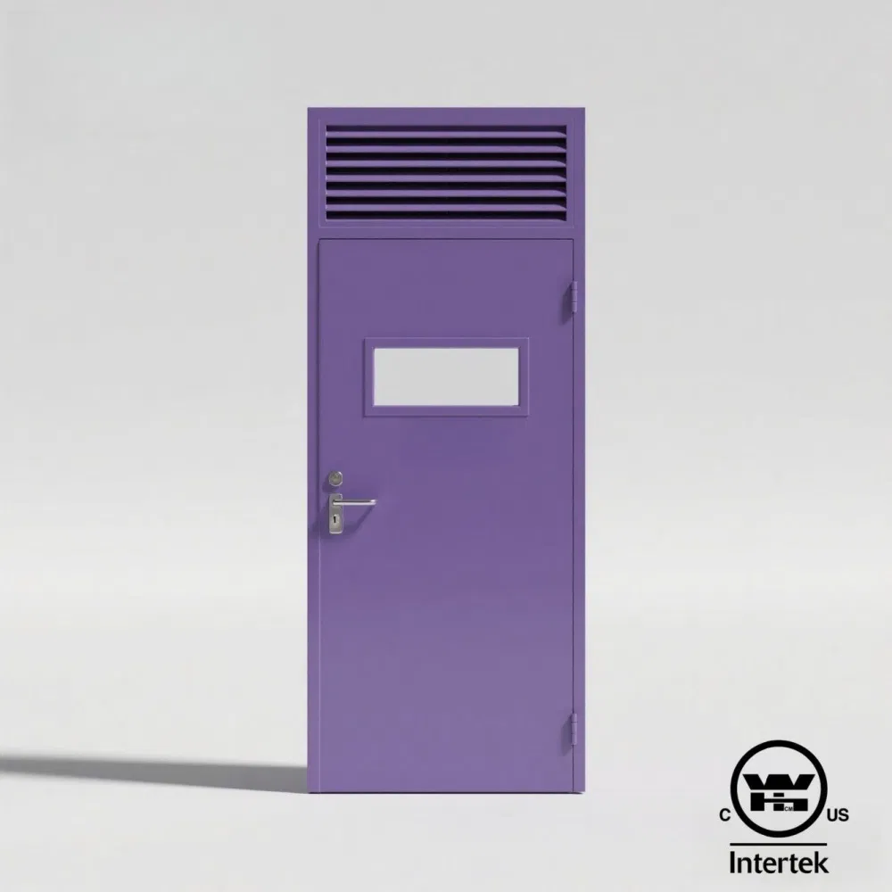 Stainless Steel Fire-Rated Door for Libraries - 60/90 Min, Corrosion-Resistant, Low Maintenance