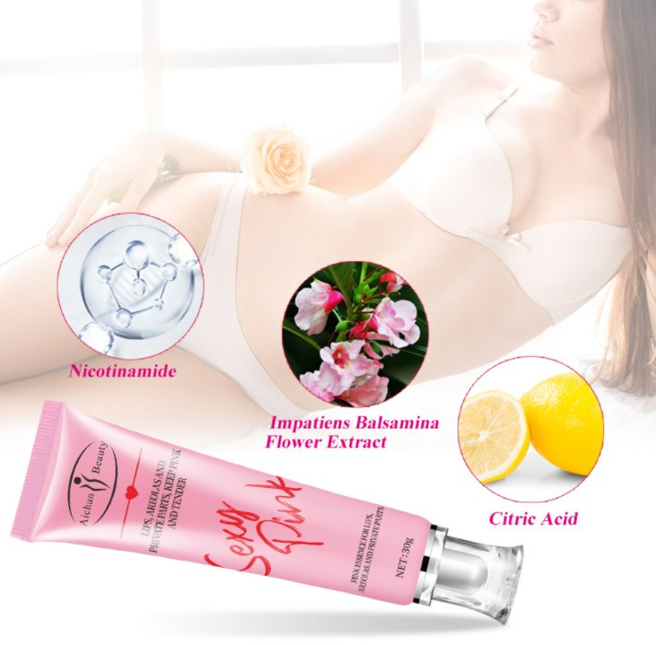 Free Sample Pink Lips &amp; Nipple Vagina Repair Gel Moisturizing Women Sexy Pink Cream