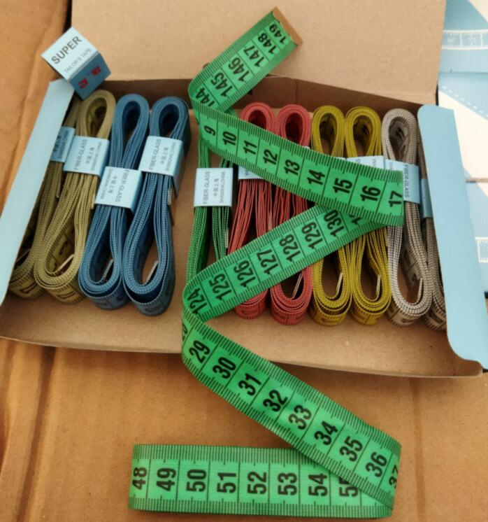 Assorted PVC Material Sewing Machine Body Measuring Tape Cloth Sewing Ruler 200cm Measuring Tape Tailor's Tools Both Sides Cm