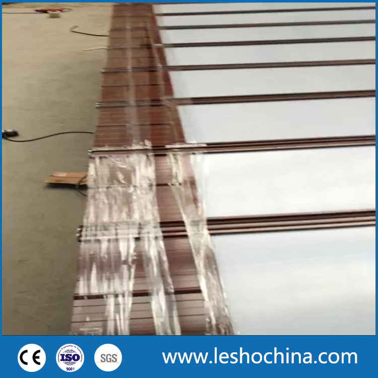 Commercial Aluminium PC Polycarbonate Transparent Clear Folding Doors for Beauty Store