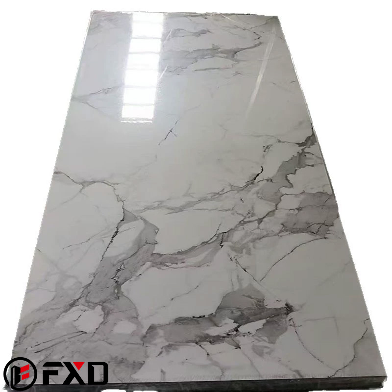 Heat-Insulating Chemical-Resistant Building Material Sculpted UV Laminate Marble Sheet