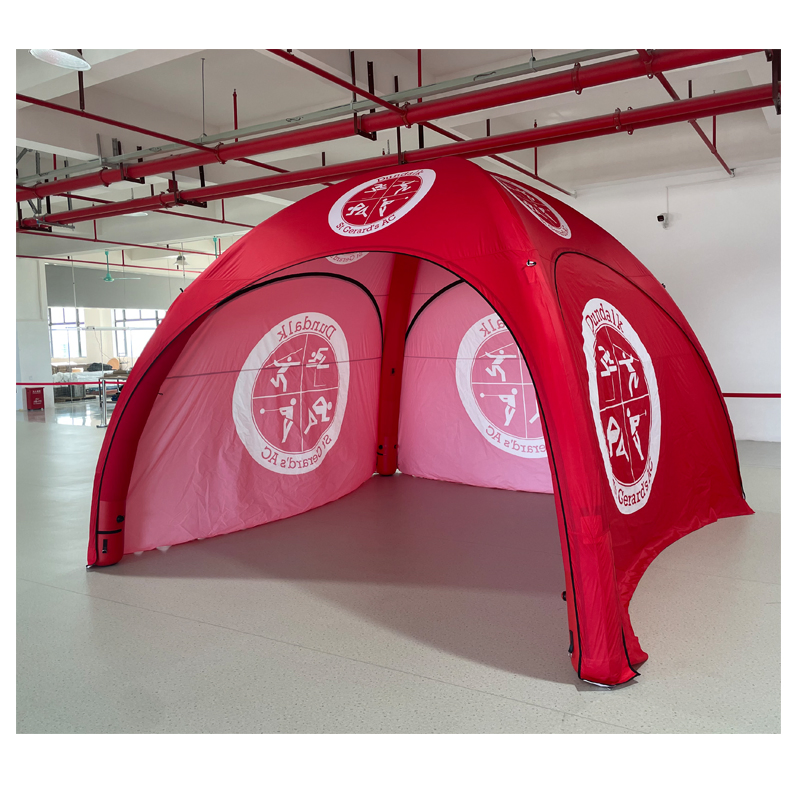 Premium Oxford Fabric Large Space Inflatable Advertising Tent for Football Events