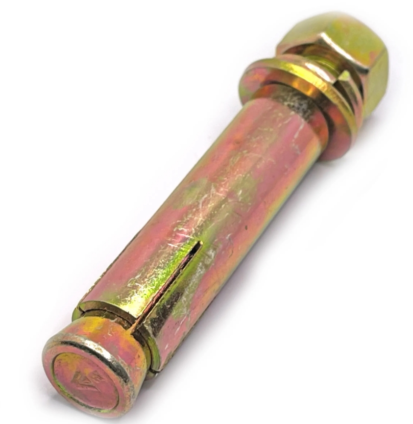 Yellow Zinc Plated M6-M24 Metal Hex Small Head Expansion Anchor Bolt