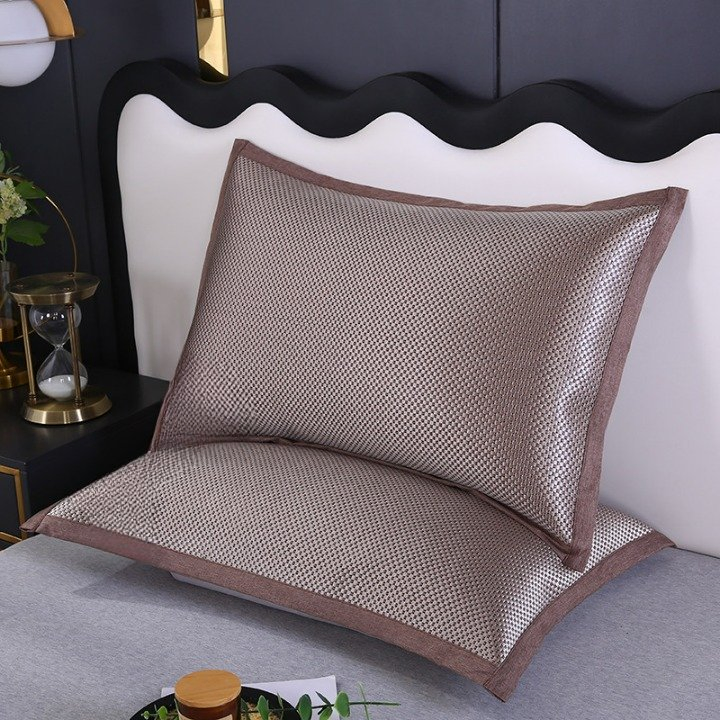 OEM Summer Cool Cane Simple Modern Cotton Pillow Case