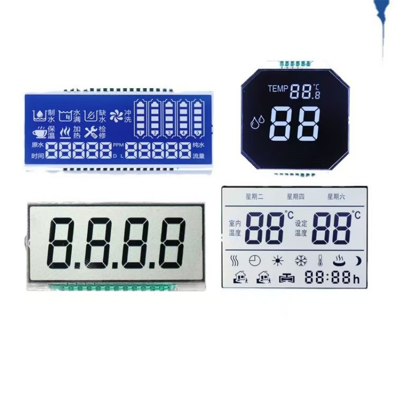 Модуль LCD-дисплея 7-сегментный, низкое энергопотребление