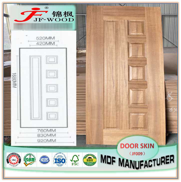 Veneer or Melamine Faced Doorskin