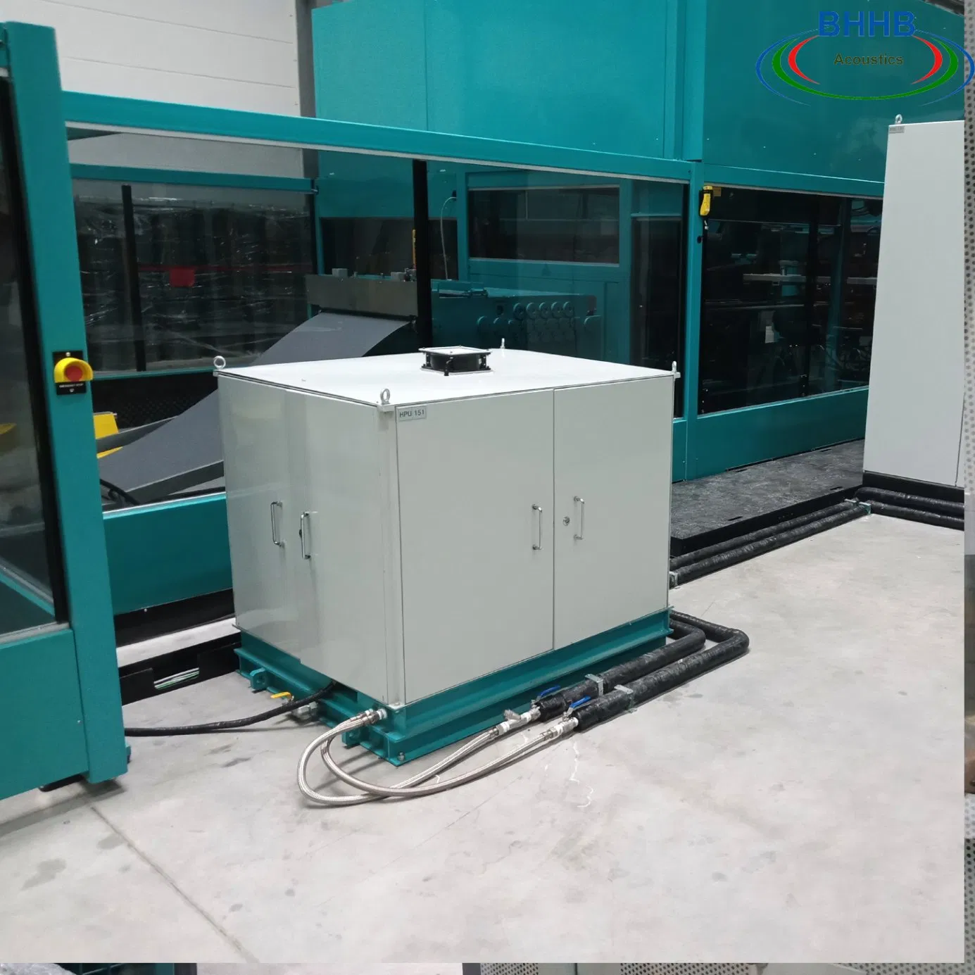 Sound Insulation Devices for Equipment in The Factory Building - Metal Sound Barrier