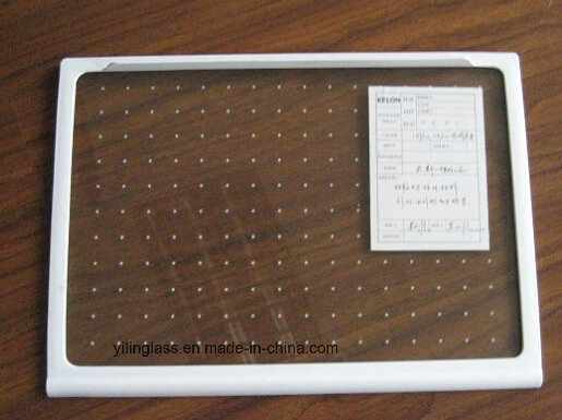 DOT Printed Tempered Refrigerator Shelf Glass