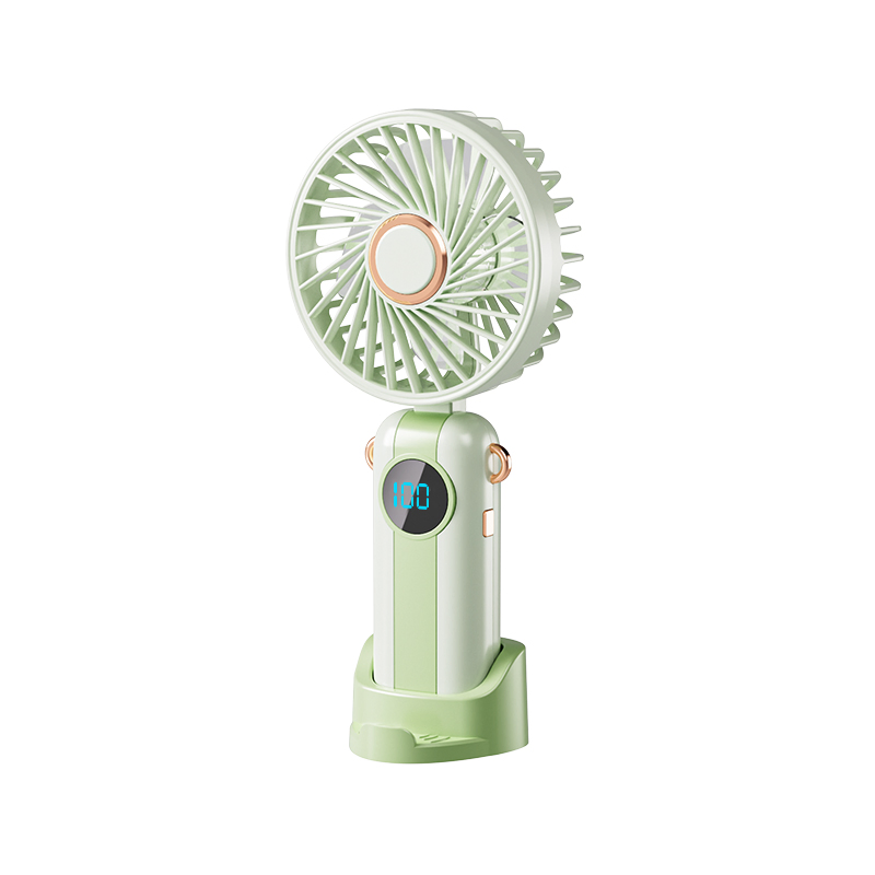 New Summer Color Small Fan Outdoor Handheld USB Charging Portable Mini Folding Desktop Fan