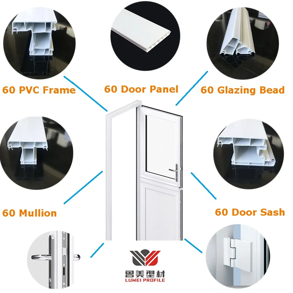 UPVC Stable Doors Profile with Lead Free China Factory