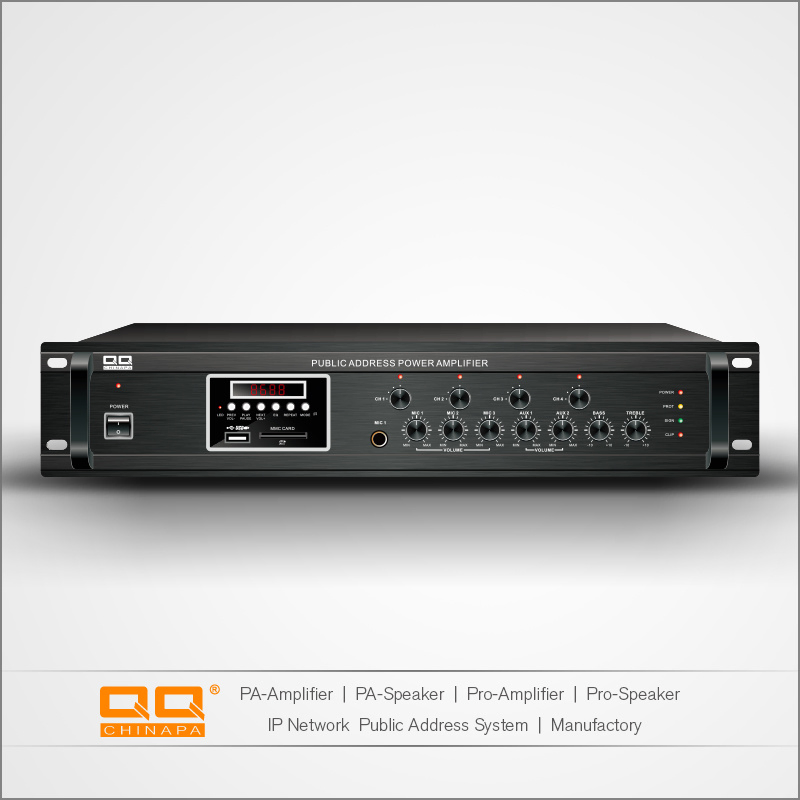 1000 Watt USB and Bluetooth Amplifier 4zone Professional Power Amplifier