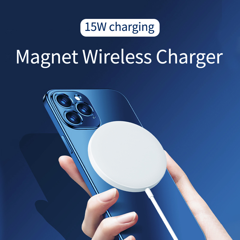 Магнитный беспроводной зарядник MagSafe 15W для iPhone
