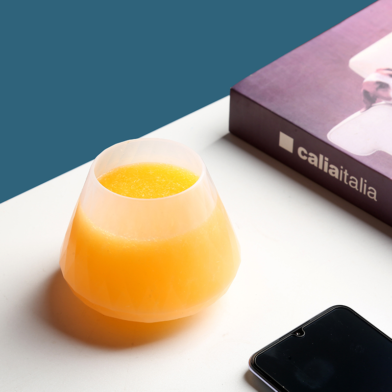 Силиконовые бокалы для шампанского и вина JY09, набор