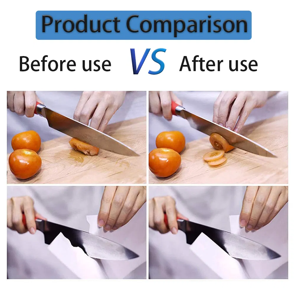 Precison Diamond Knife Sharpener Kit Sharpening Stones Kit Fixed Angle Holder for Knives Sharpening