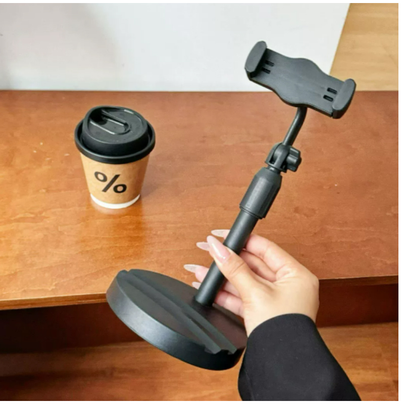 360 Degree Rotating Portable Desktop Stand Adjustable Mobile Phone Holder Live Broadcast Holder